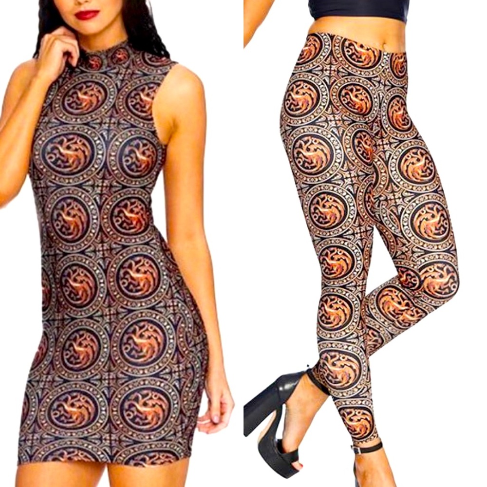 (ISO) Blackmilk Targaryen High Neck Toastie Dress & MF Leggings